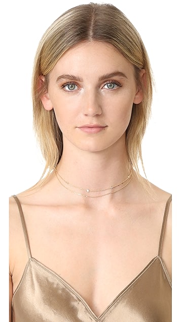 Jules smith crimson chain choker necklace Clearance