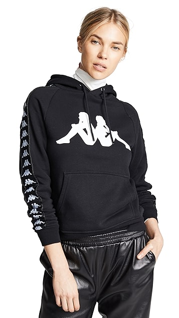 Kappa authentic banus pullover hoodie clearance