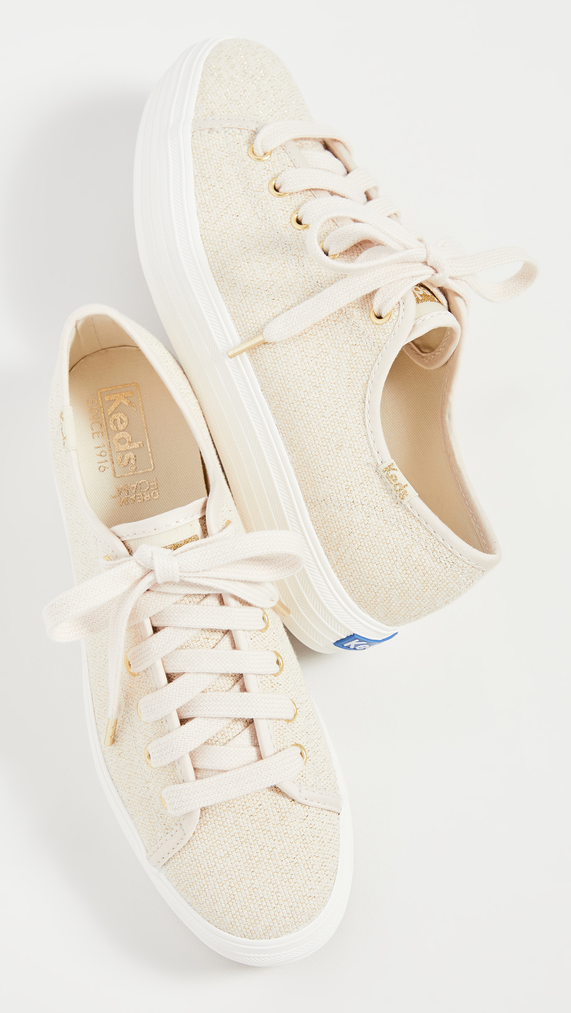 Keds Triple Kick Scattered Lurex Sneakers