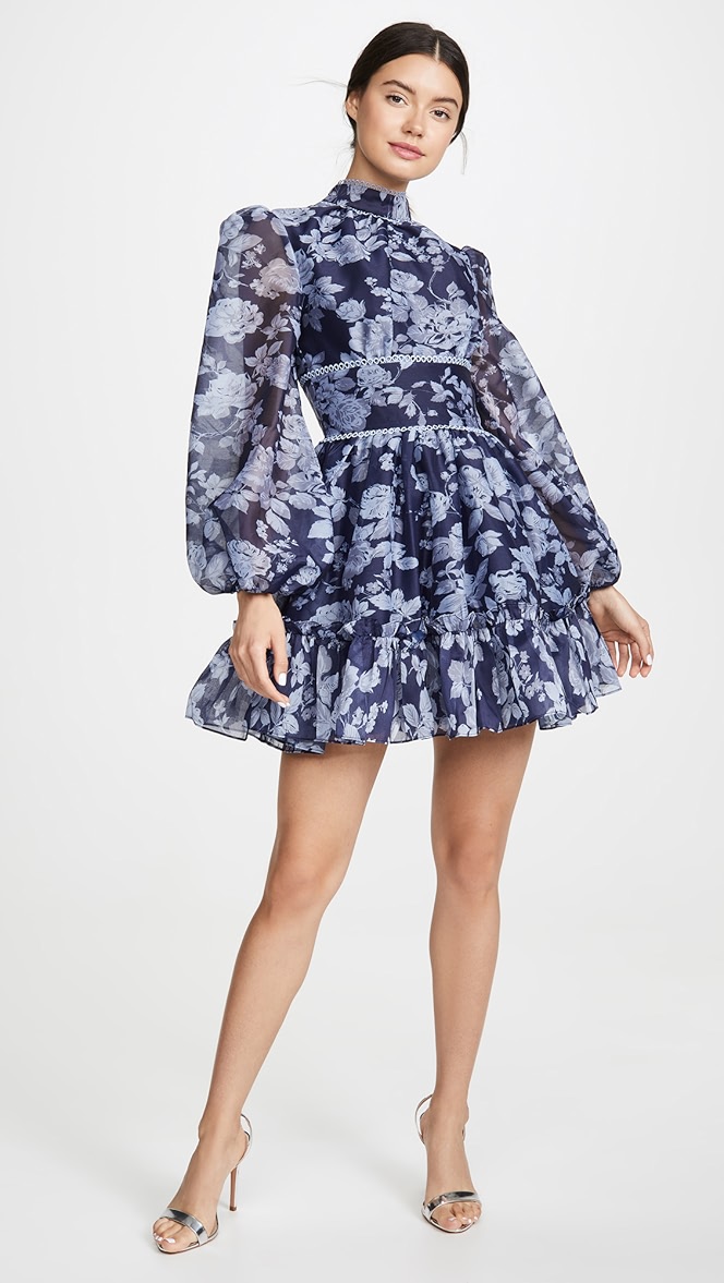 keepsake halo midi dress