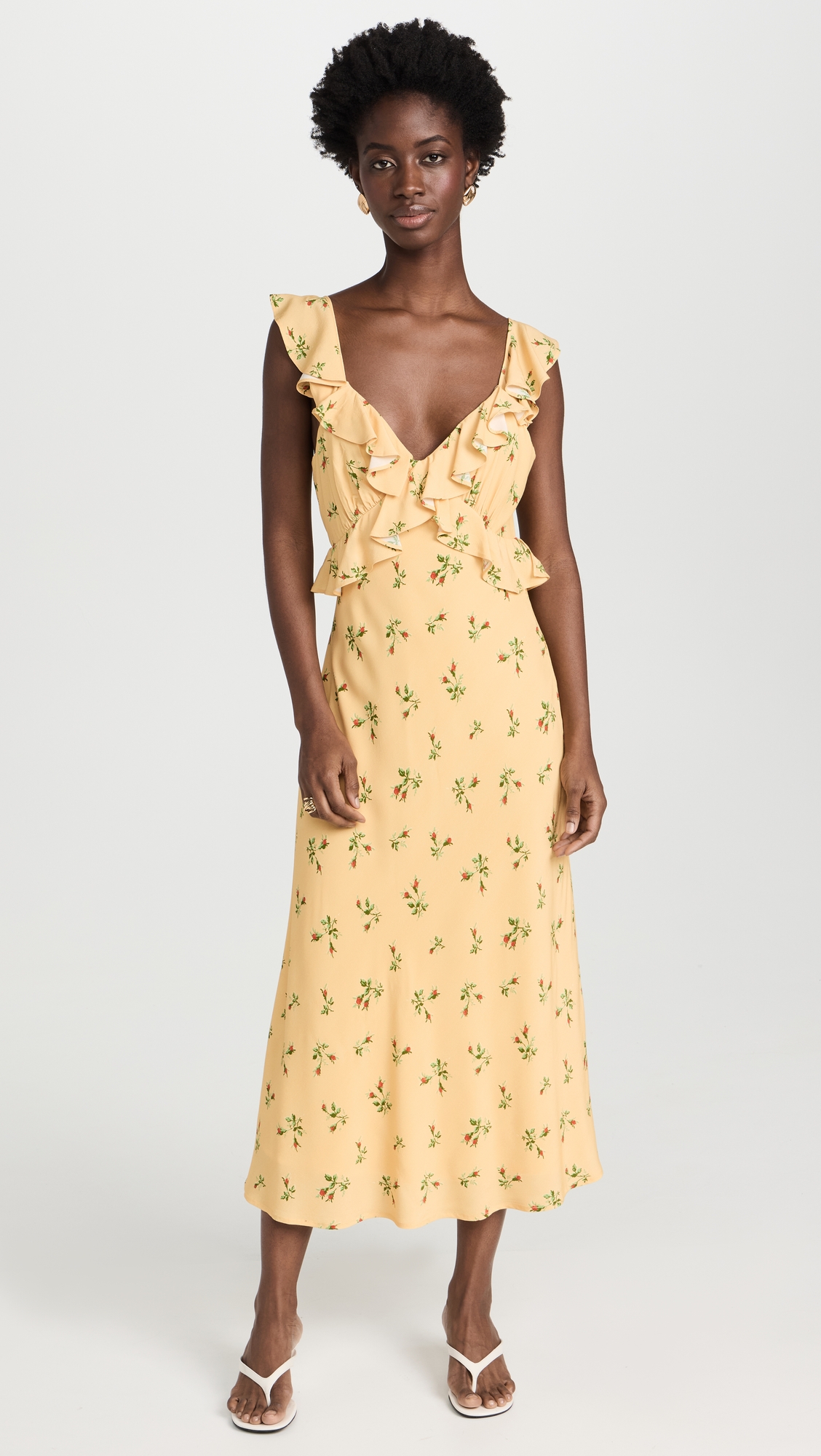 KITRI Rosemary Midi Dress thumbnail