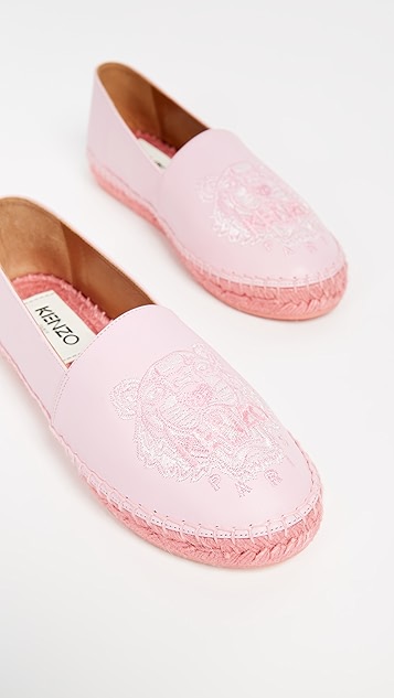 kenzo tiger espadrilles black