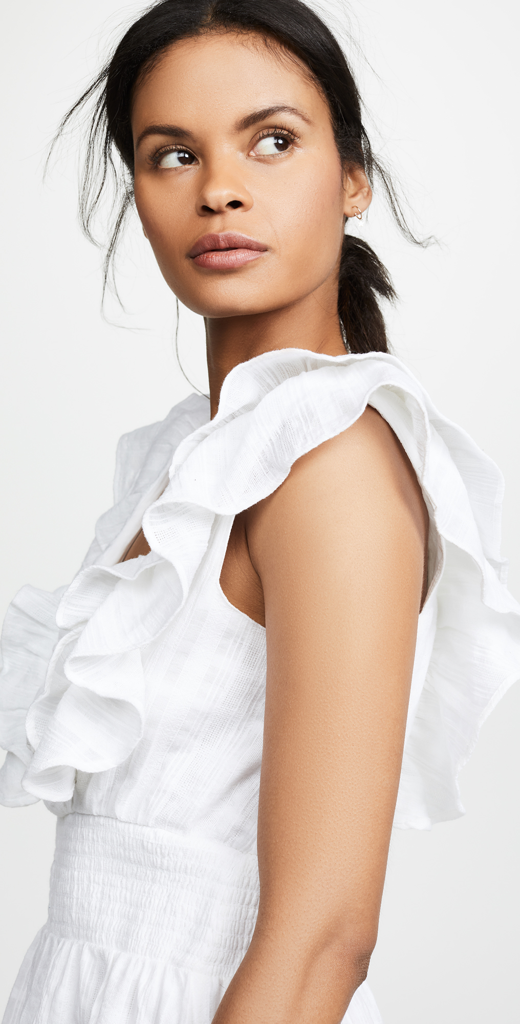 Kos resort white eyelet dress clearance