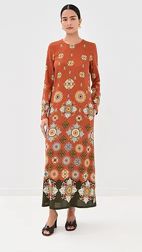 La DoubleJ Long Sleeve Swing Dress
