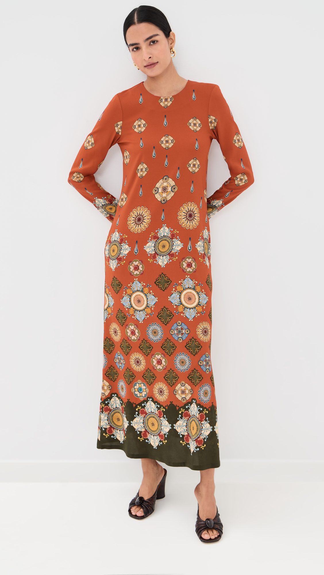 La DoubleJ Long Sleeve Swing Dress thumbnail