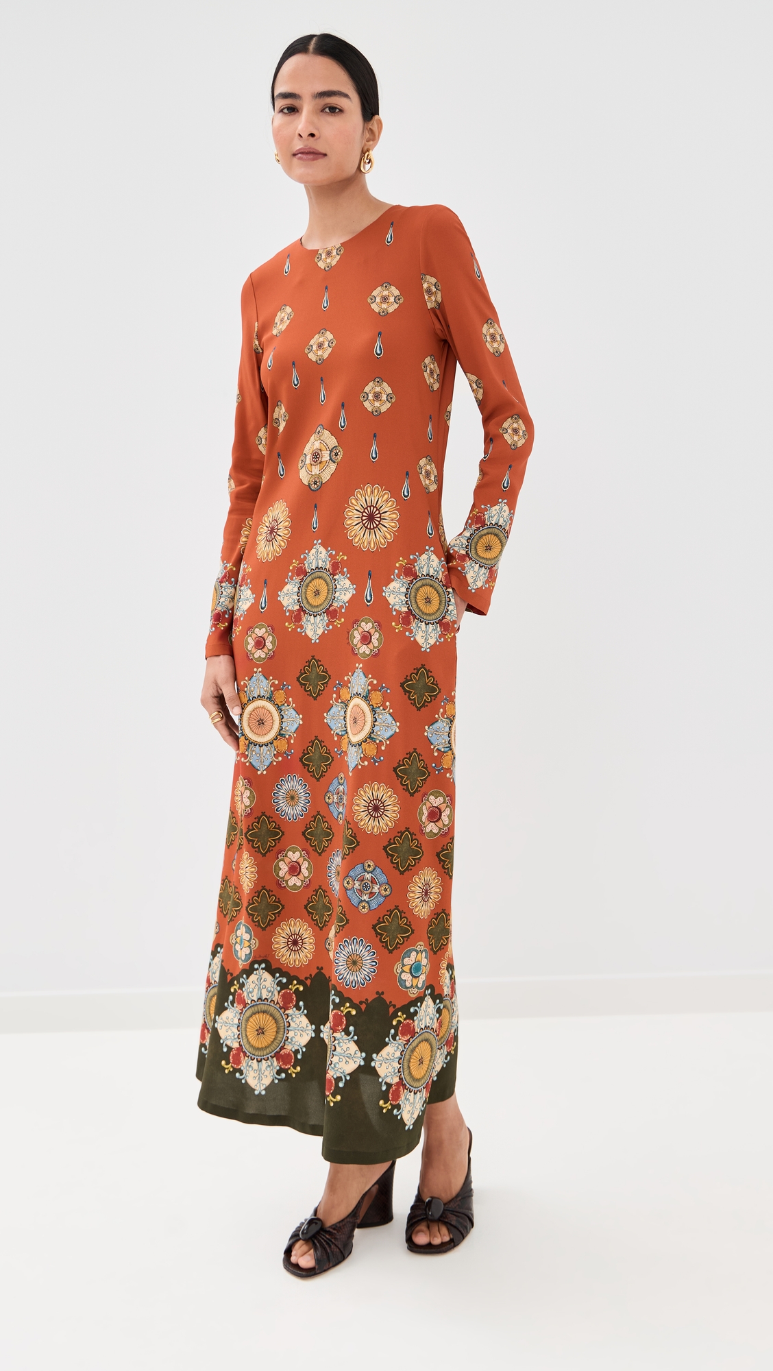 La DoubleJ Long Sleeve Swing Dress thumbnail