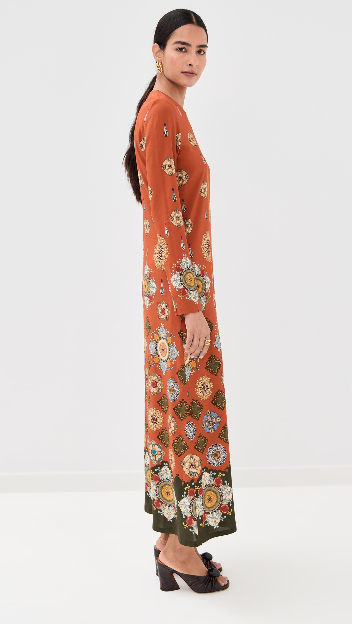La DoubleJ Long Sleeve Swing Dress thumbnail