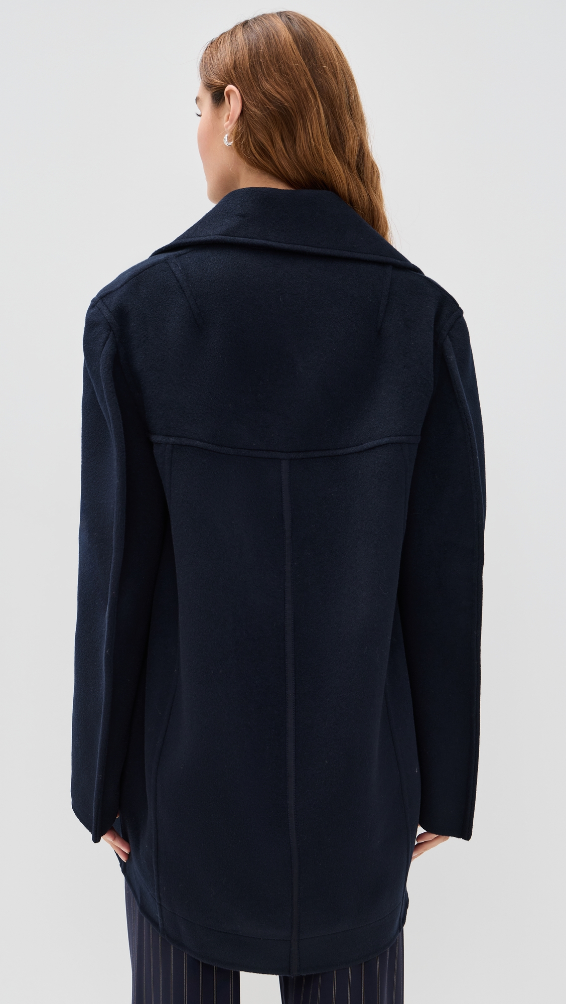 La Ligne Cropped Wool Coat
