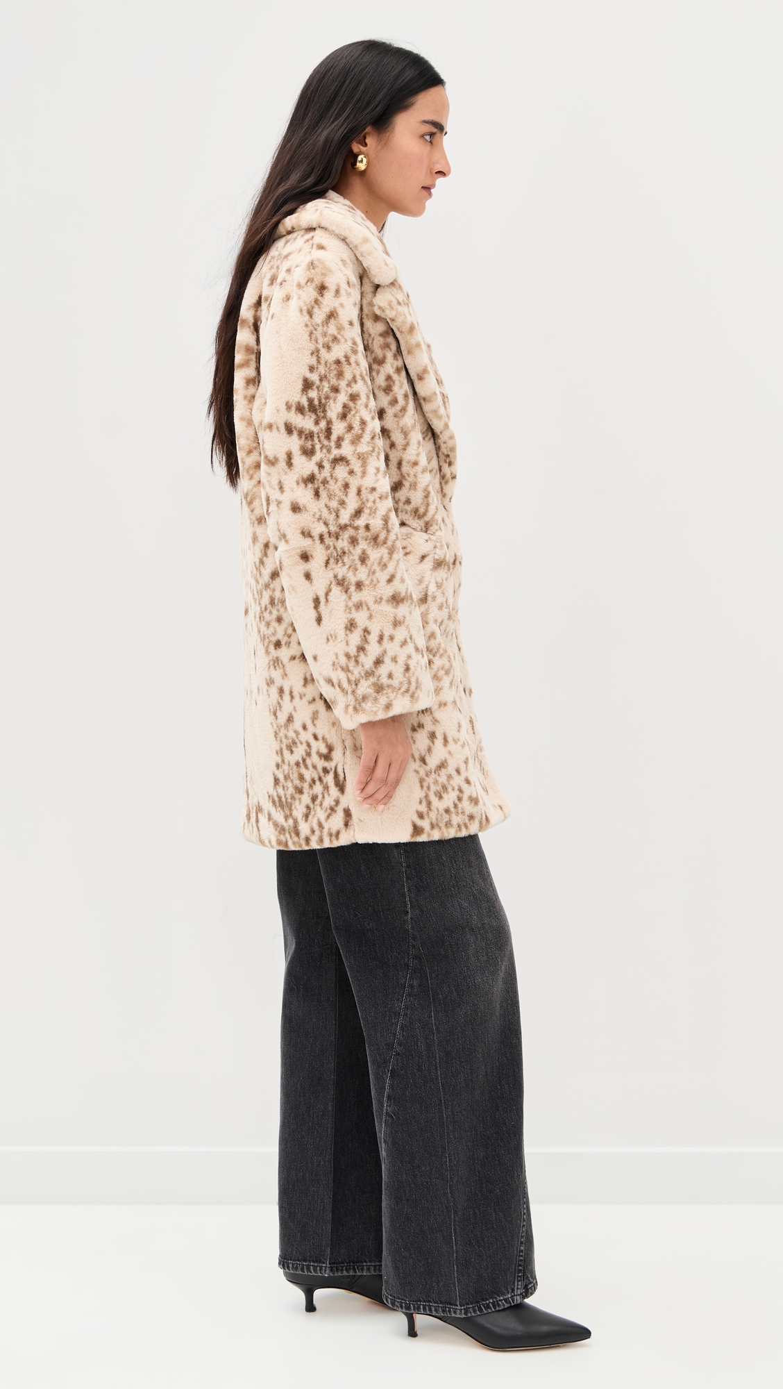 LAMARQUE Linnea Leopard Coat thumbnail