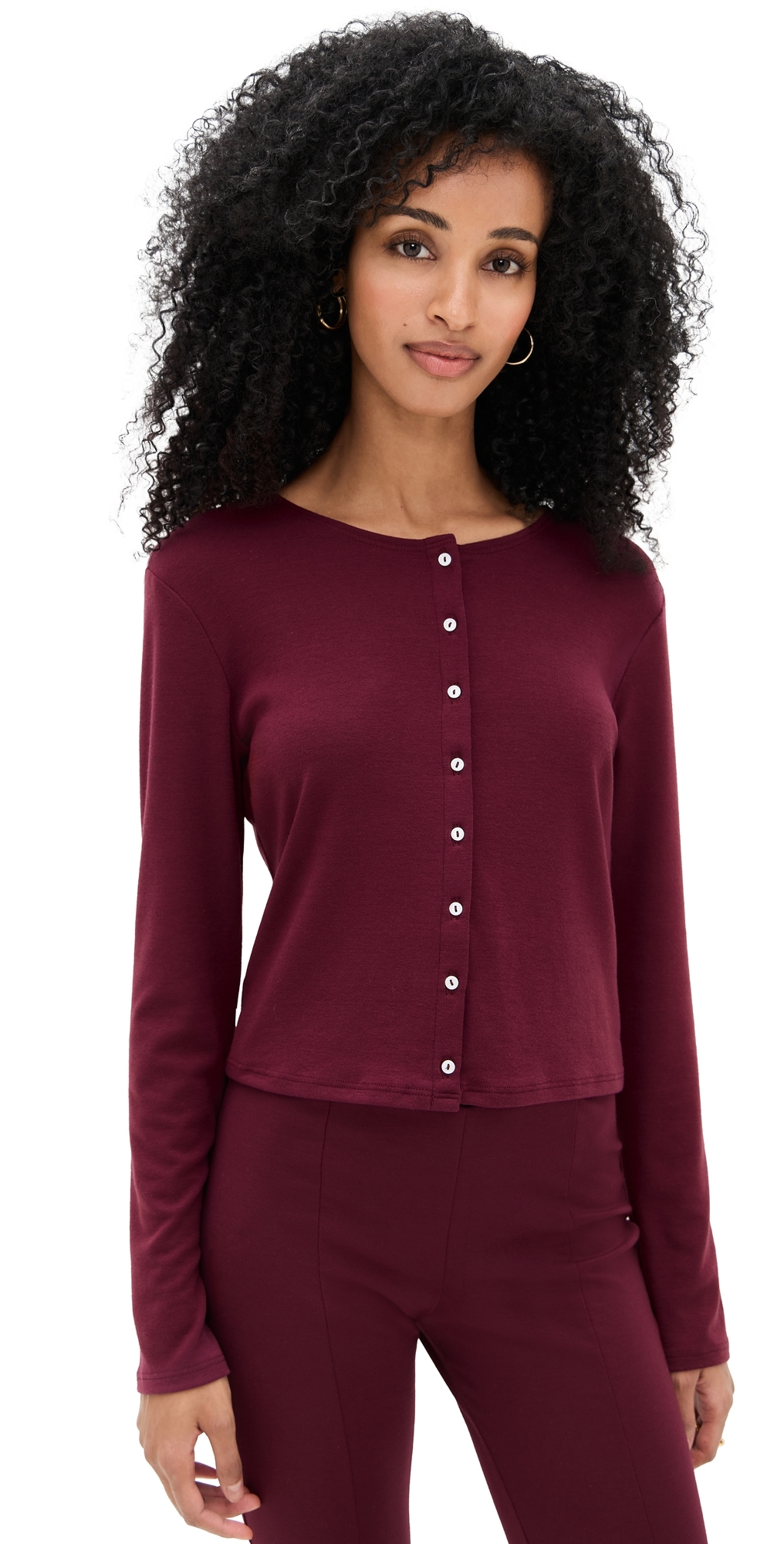 Le Bop Eloise Cardigan Burgundy