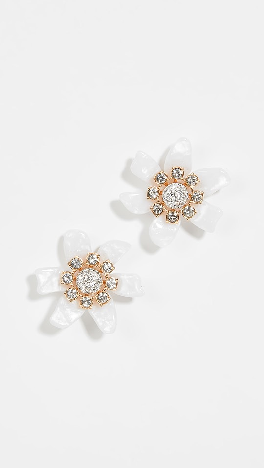 Lele sadoughi flower earrings Outlet