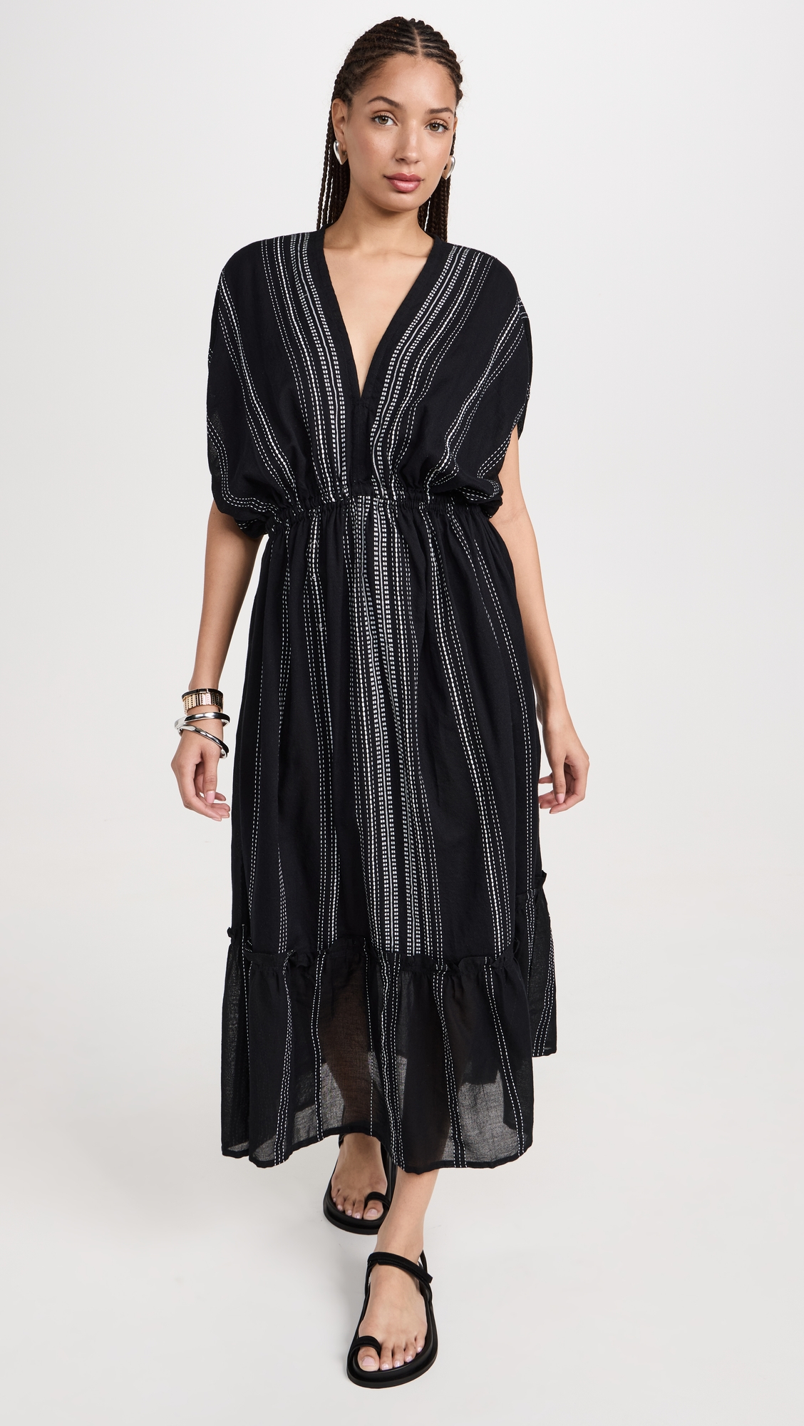 Lemlem Leliti Plunge Neck Dress thumbnail