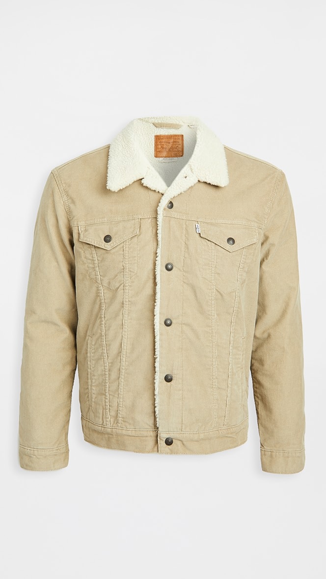 levi's red sherpa jacket