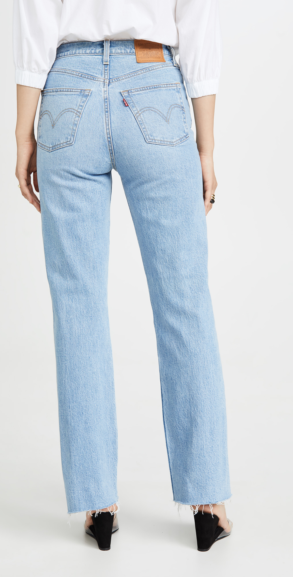 Levi's ribcage straight full length jeans Clearance