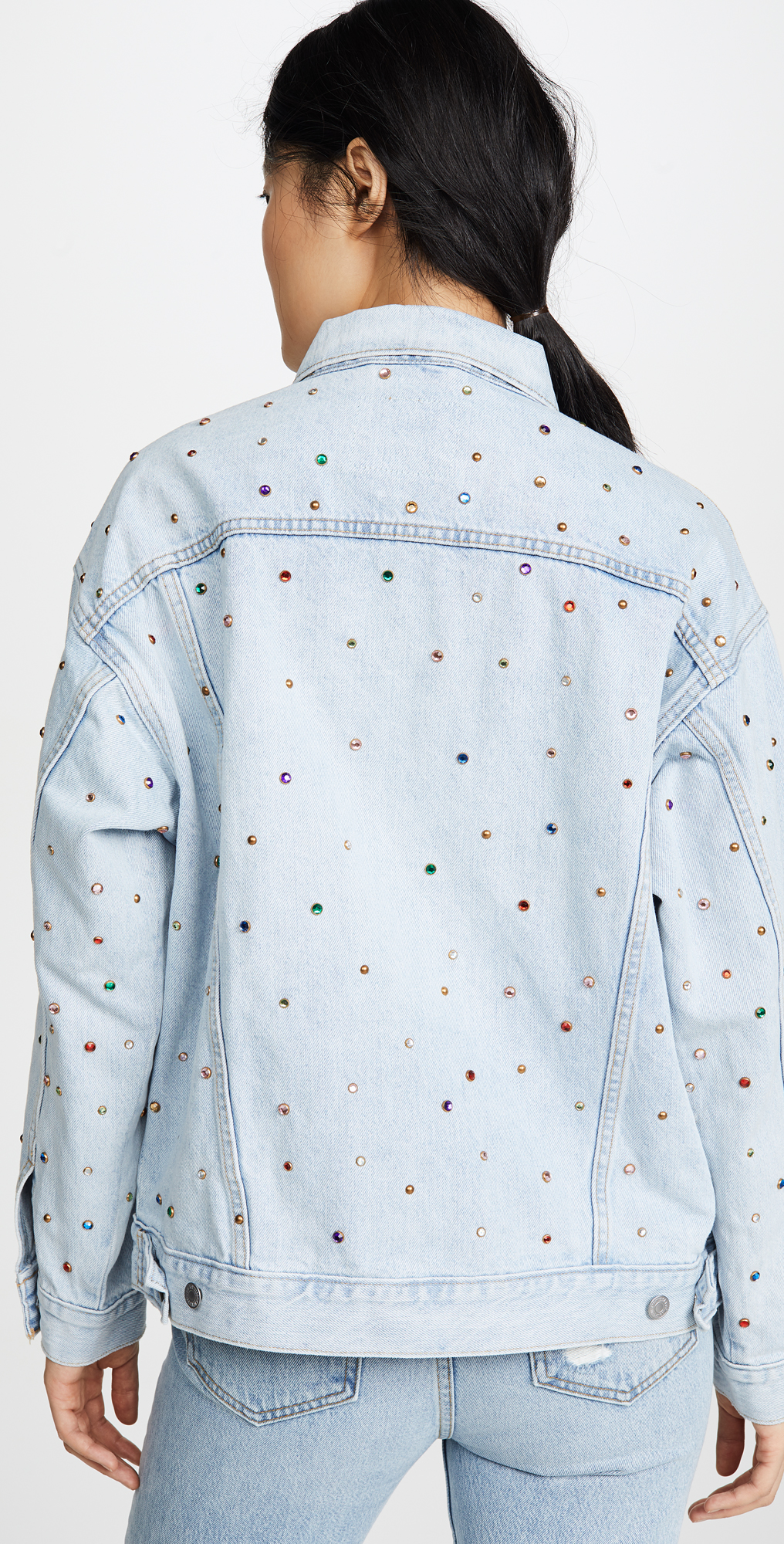 Levi's studded dad trucker jacket Clearance