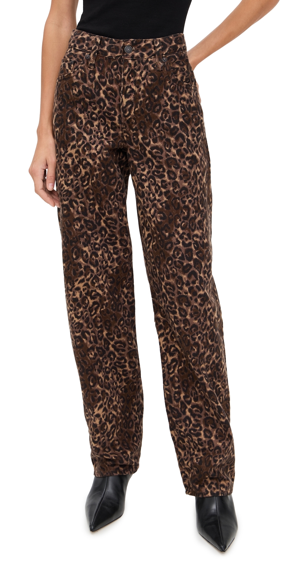 Levi's Baggy Dad Jeans Cat Eyes In Brown