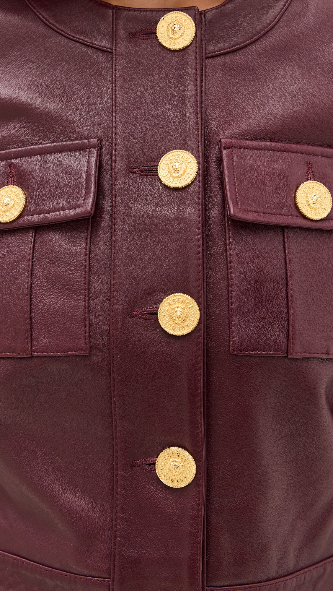 L'AGENCE Deidra Collarless Jacket thumbnail