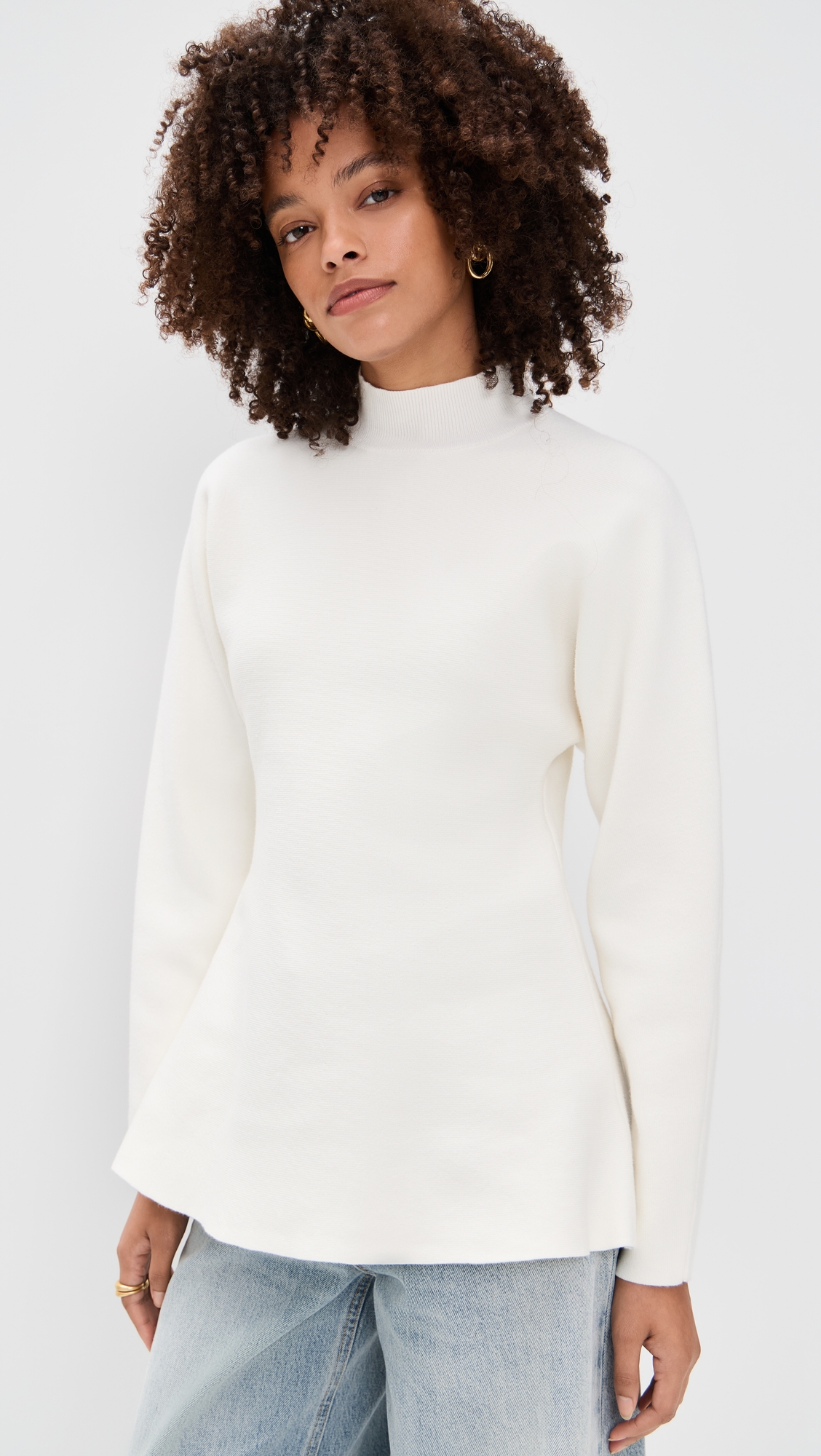 Line & Dot Kingston Peplum Sweater