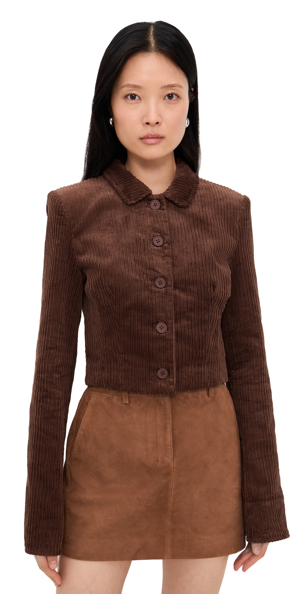Lioness Balmy Jacket Chocolate In Brown