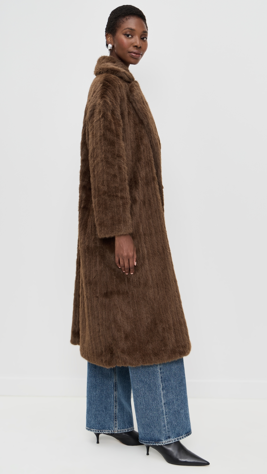 Lioness Moss Faux Fur Jacket