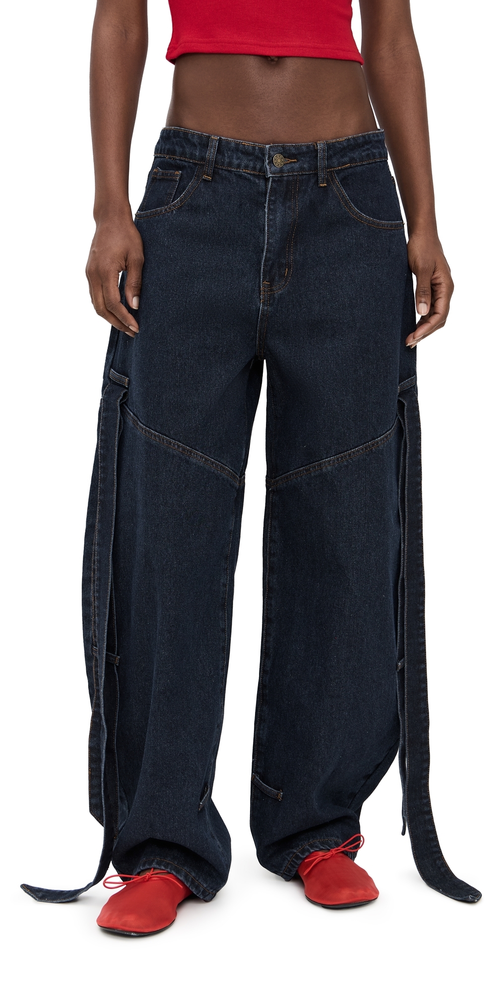 Lioness Offshore Jeans Dark Denim In Multi
