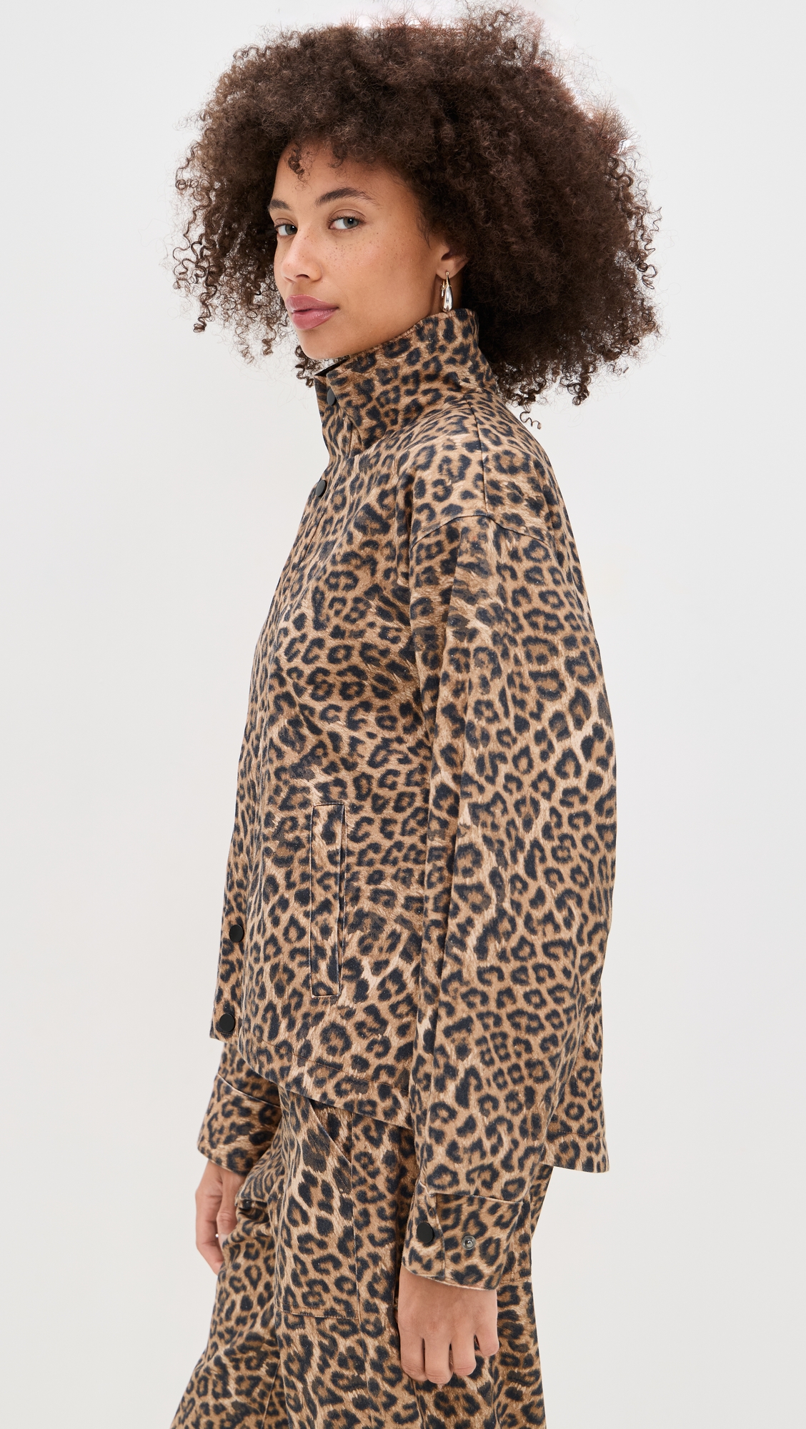 LNA Broadway Leopard Jacket