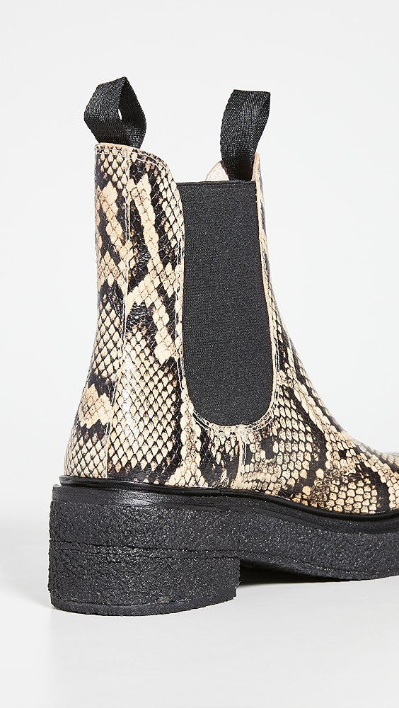 rose gold sequin boots