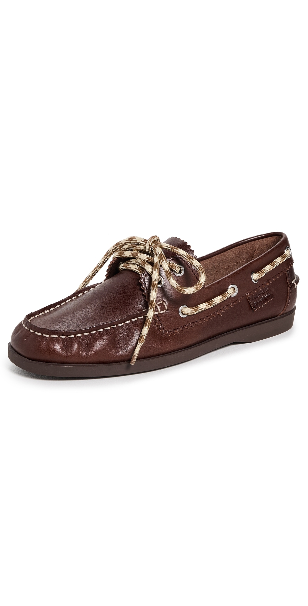 Loeffler Randall Franco Boat Shoe In Brown