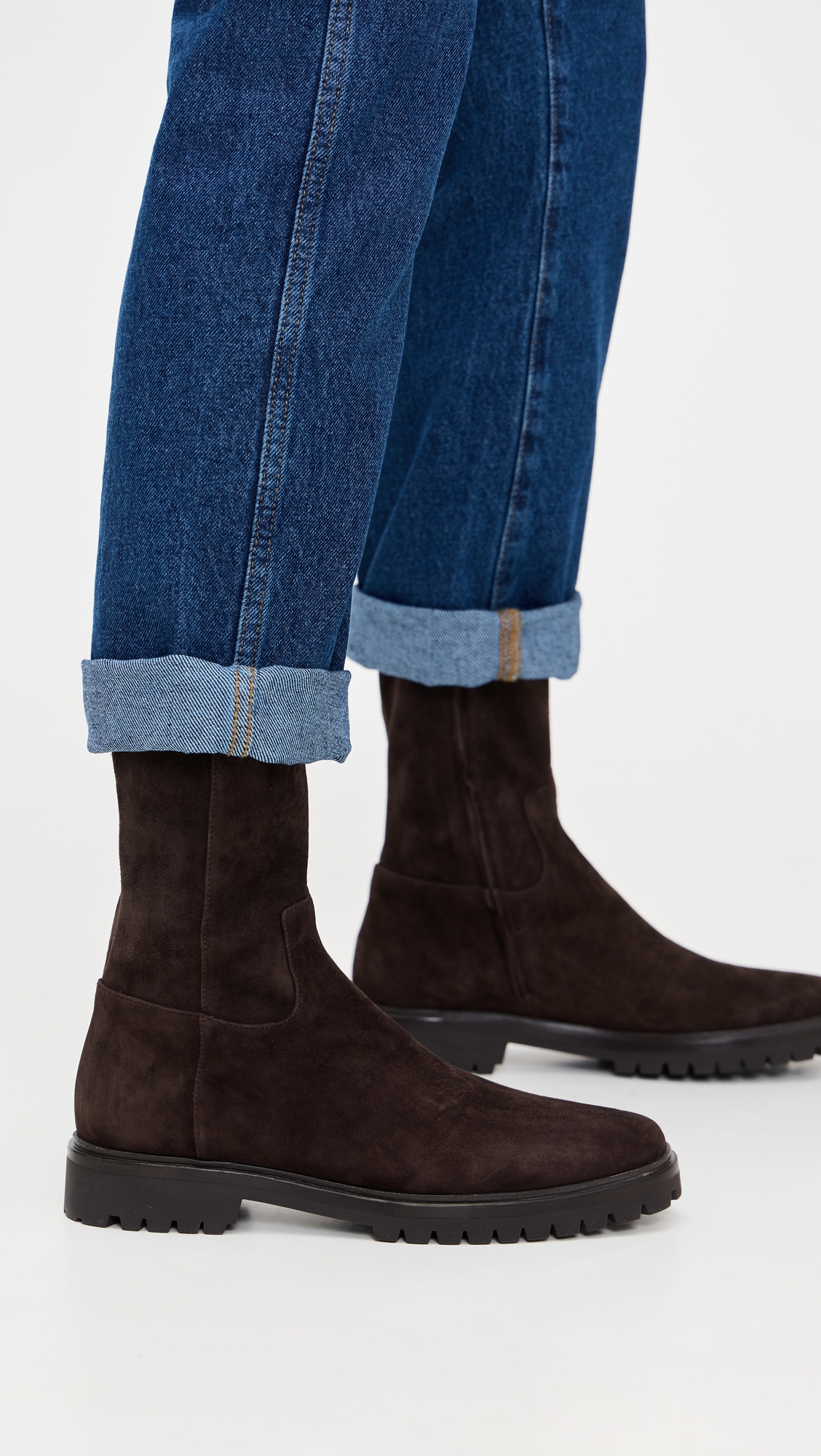 Loeffler Randall Danny 35mm Tall Ankle Lug Sole Boots thumbnail
