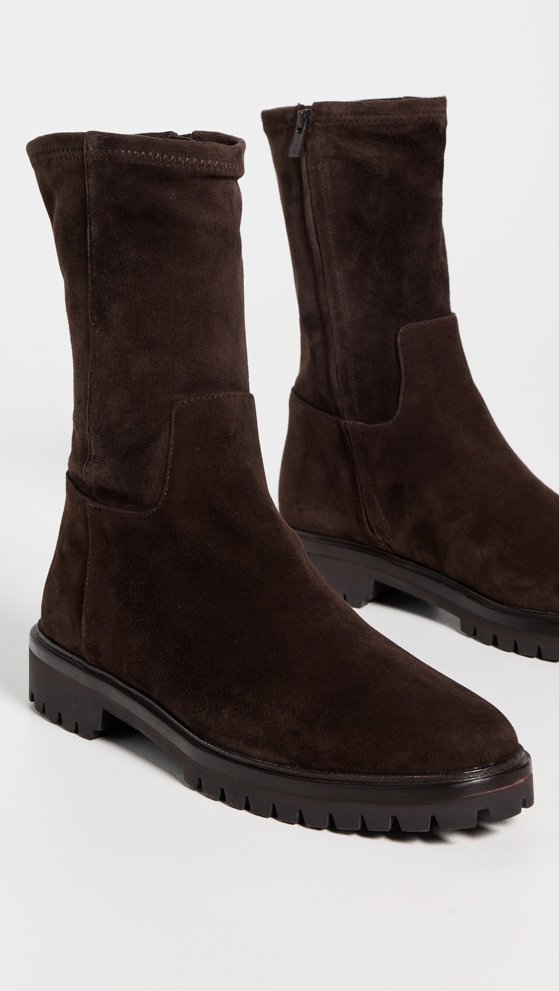 Loeffler Randall Danny 35mm Tall Ankle Lug Sole Boots thumbnail