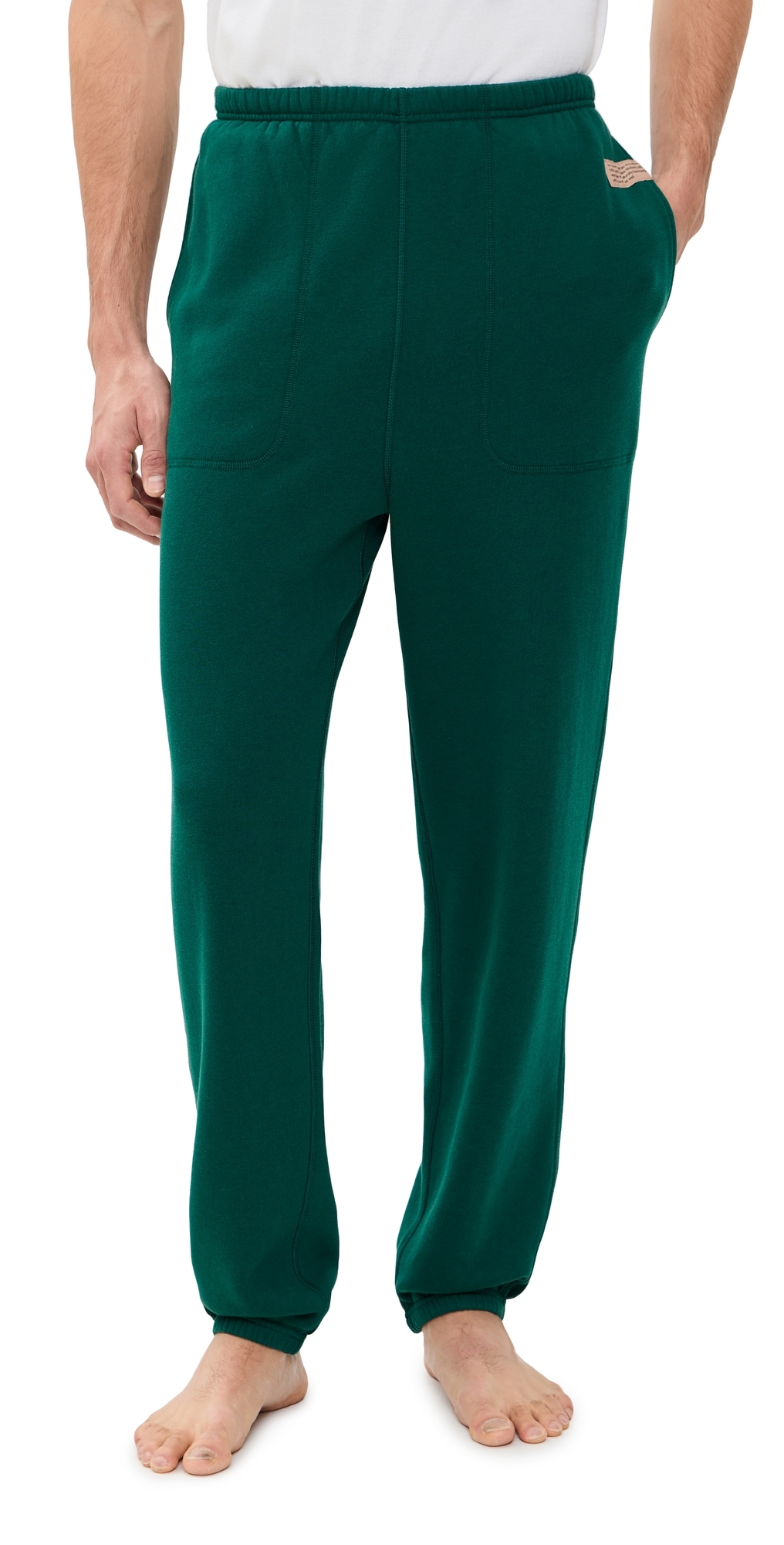 Lunya Silksweats Reversible Joggers Noble Green In Green