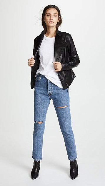 Mackage pina leather jacket Clearance