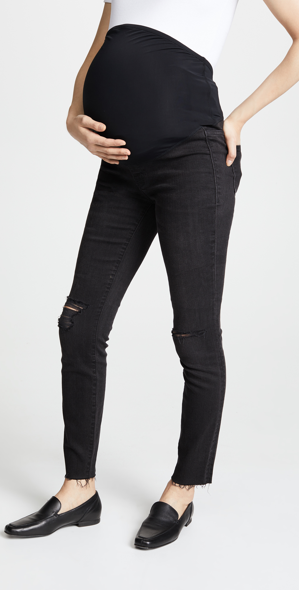 Used madewell maternity jeans clearance