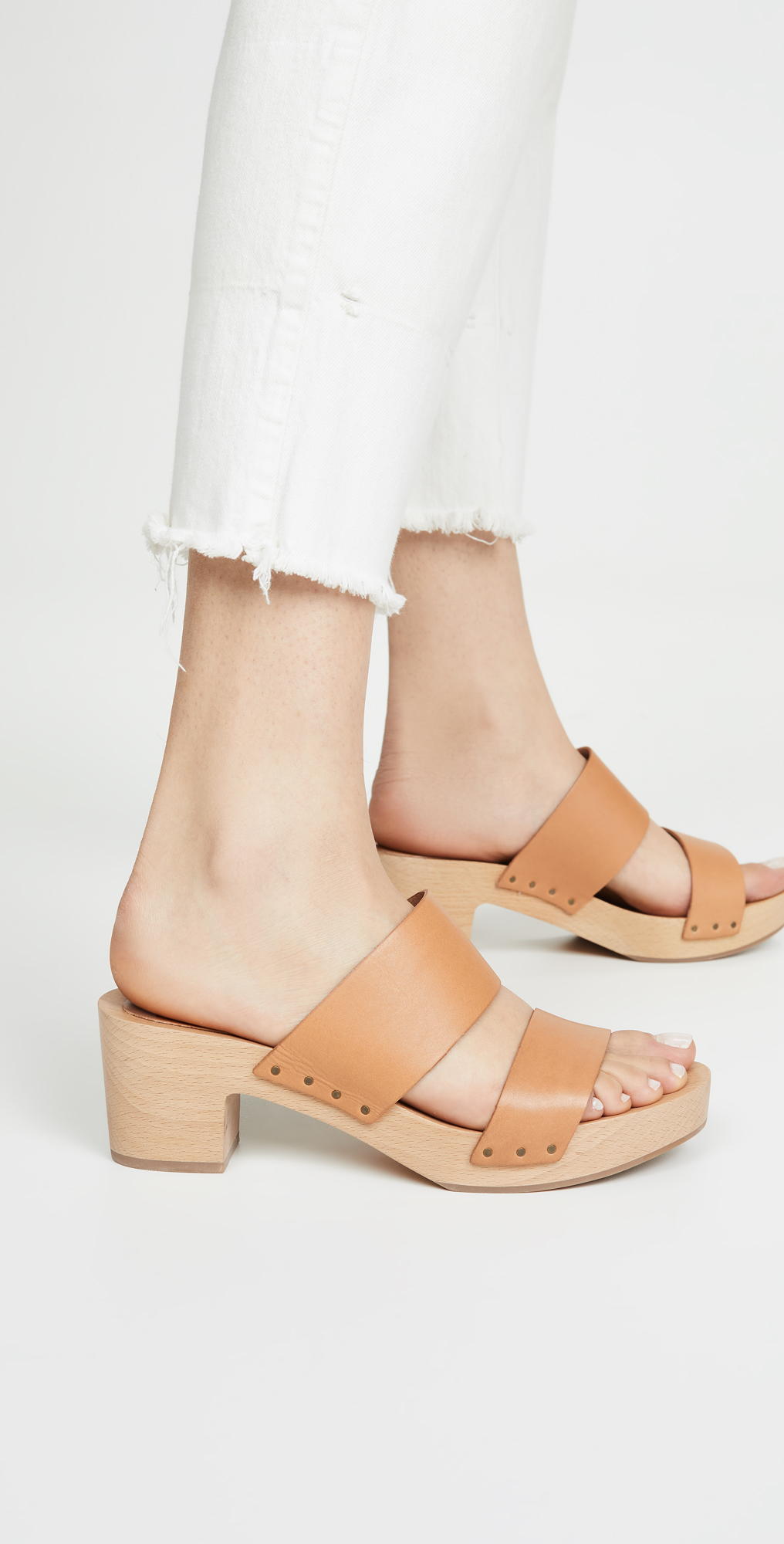 Madewell clara clog Clearance