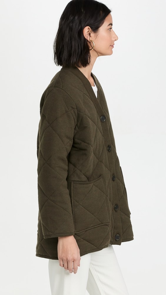 Madewell quilted sweater coat Clearance