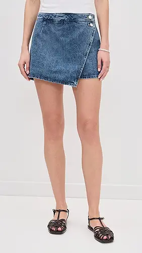 Madewell Wrap Micro Mini Skort