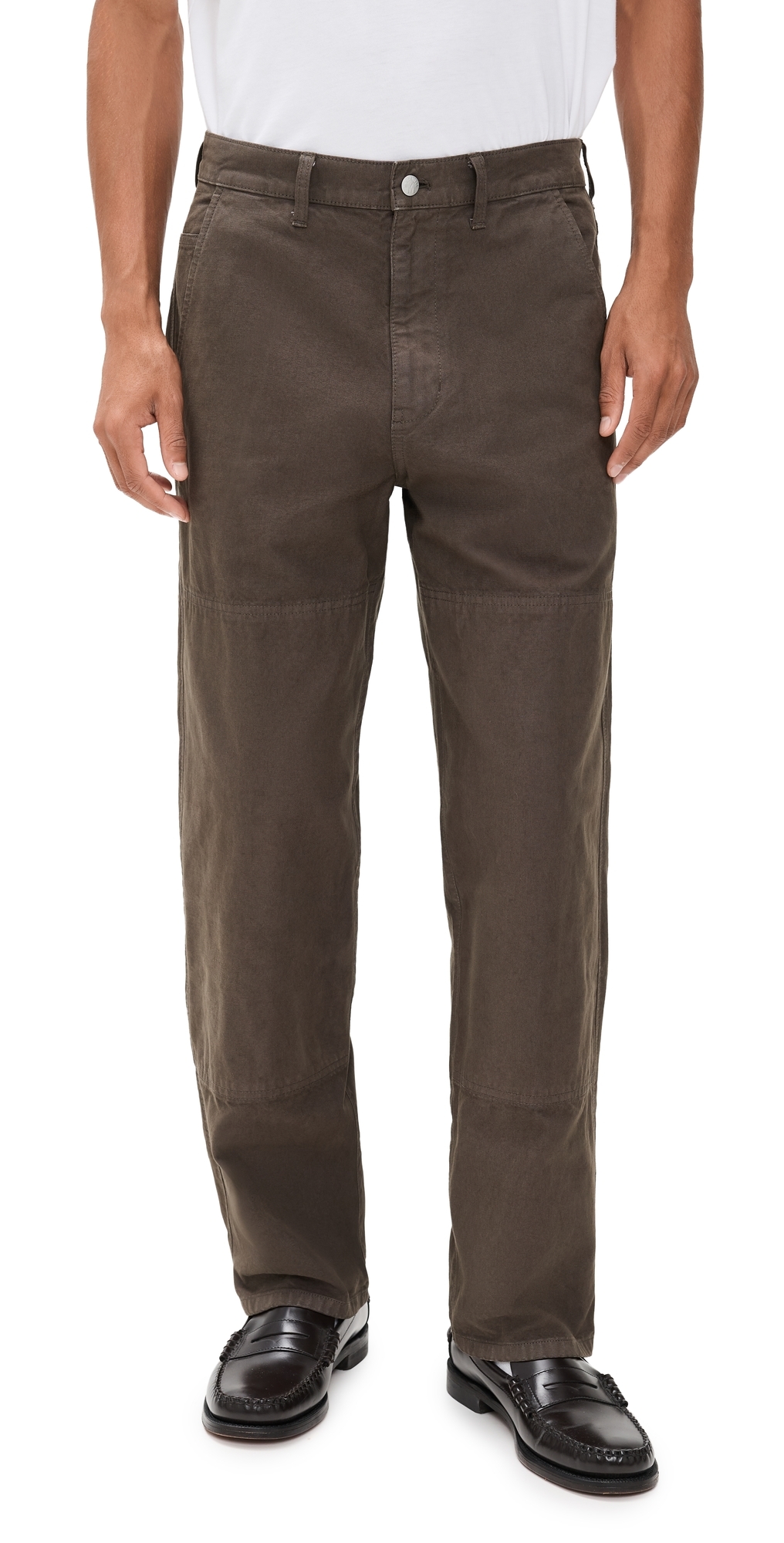 Madewell Clean Utility Pants 32 Mocha Brown In Brown
