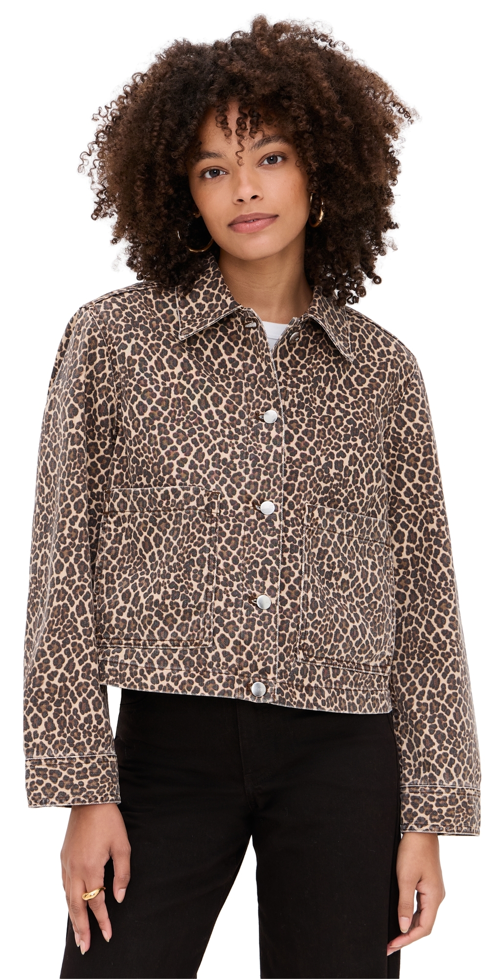 Madewell Denim Trapeze Jacket Dark Mocha In Brown