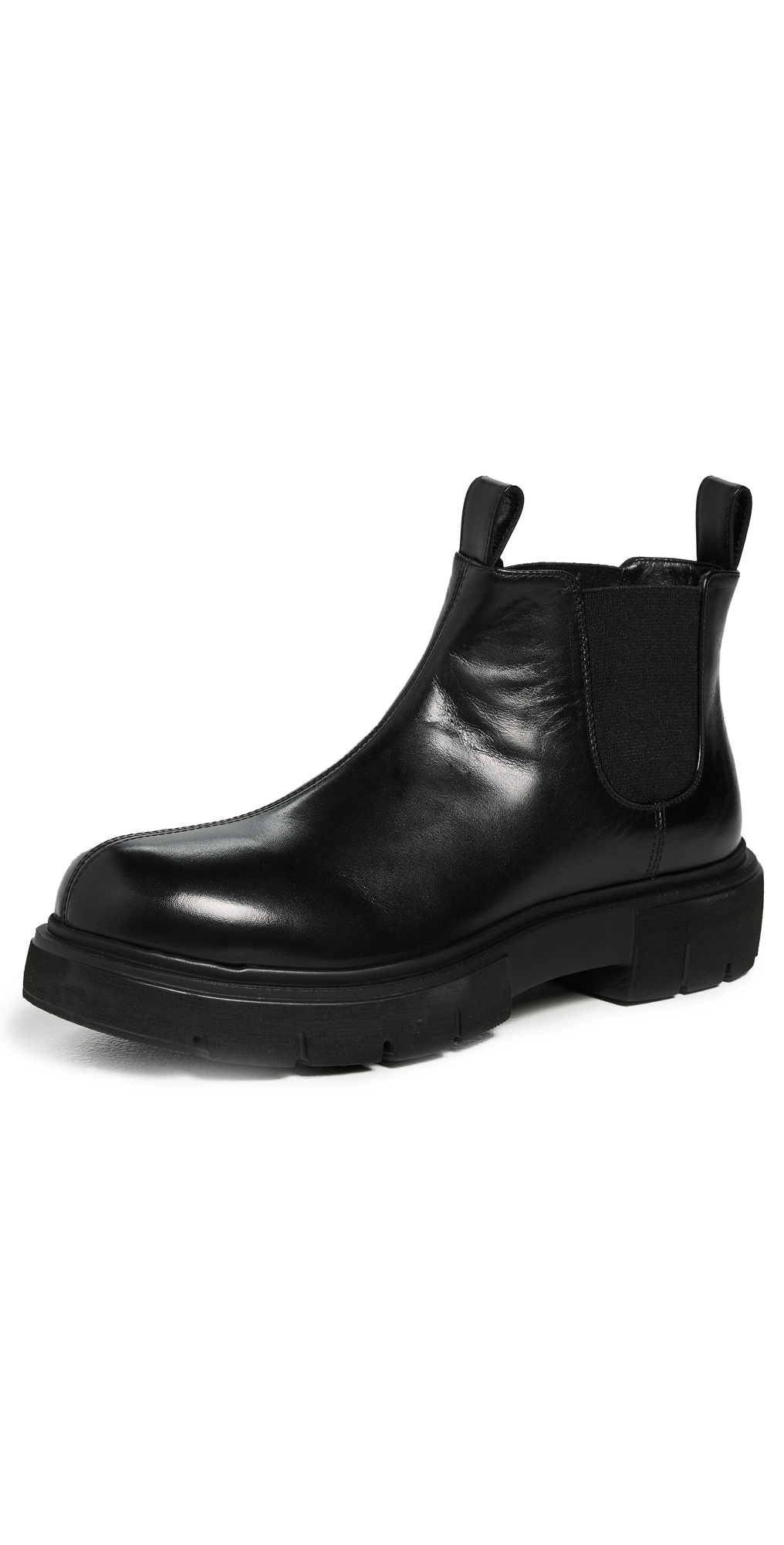 Mansur Gavriel Camilla Leather Chelsea Boots In Black
