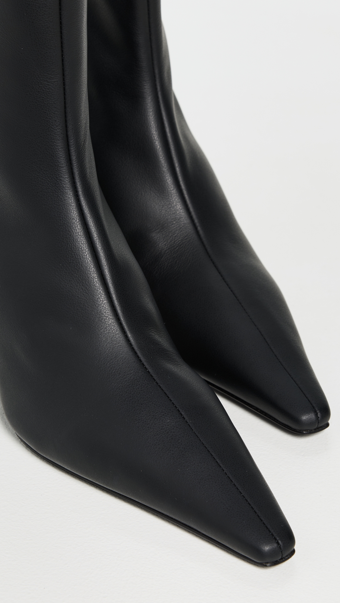 Marni Black Leather Ankle Boots thumbnail
