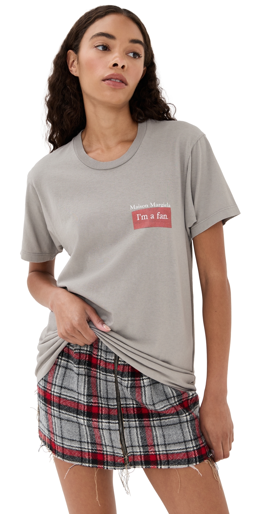 Maison Margiela T-shirt Dove In Gray