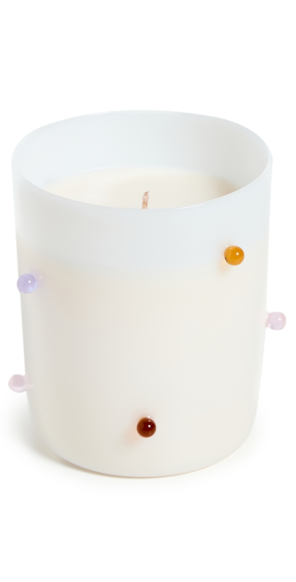 Maison Balzac La Pomponette Large Candle White Musk In White Musk
