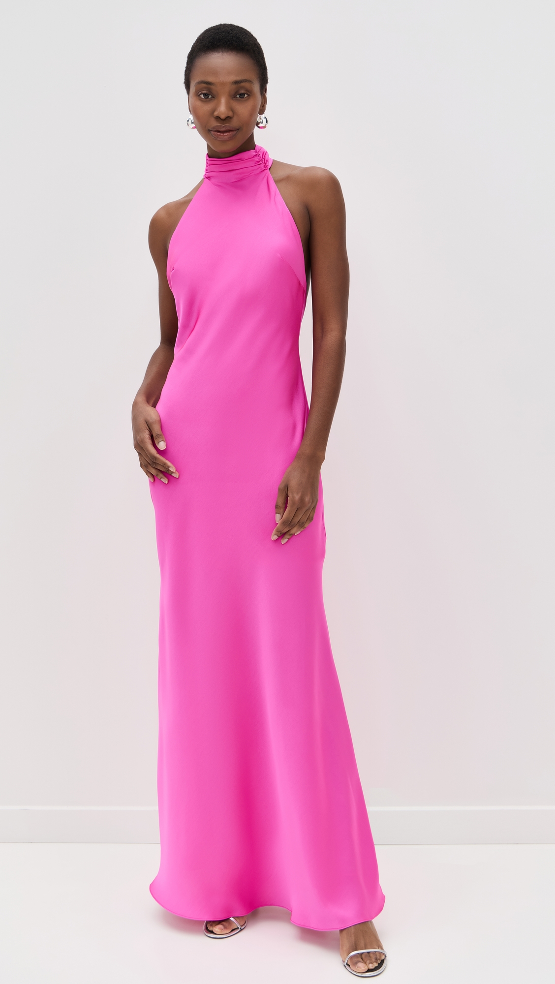 MISHA The Evianna Satin Gown thumbnail