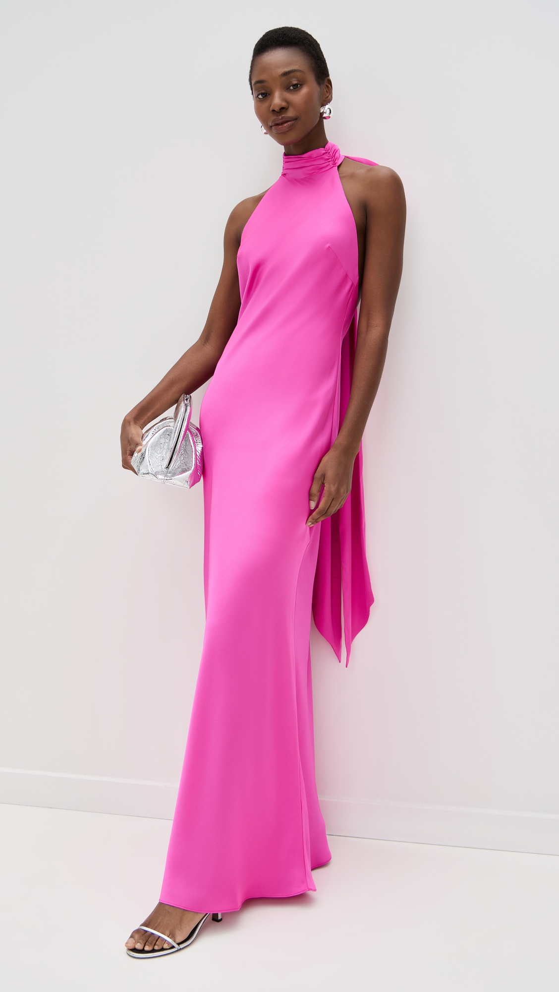 MISHA The Evianna Satin Gown