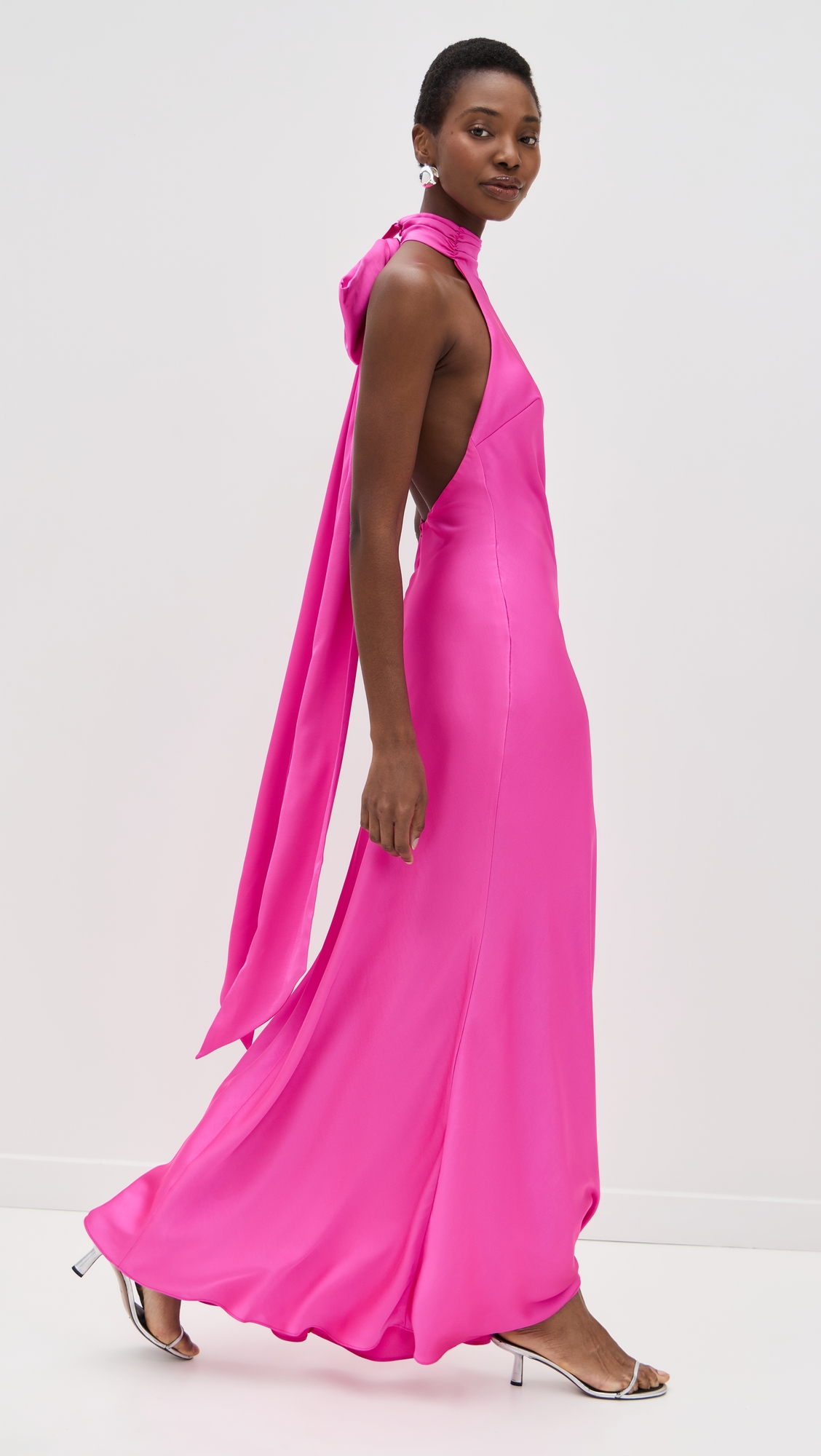 MISHA The Evianna Satin Gown thumbnail