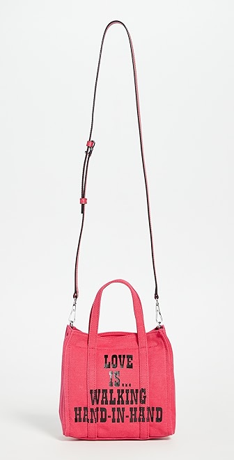 marc jacobs red tote bag