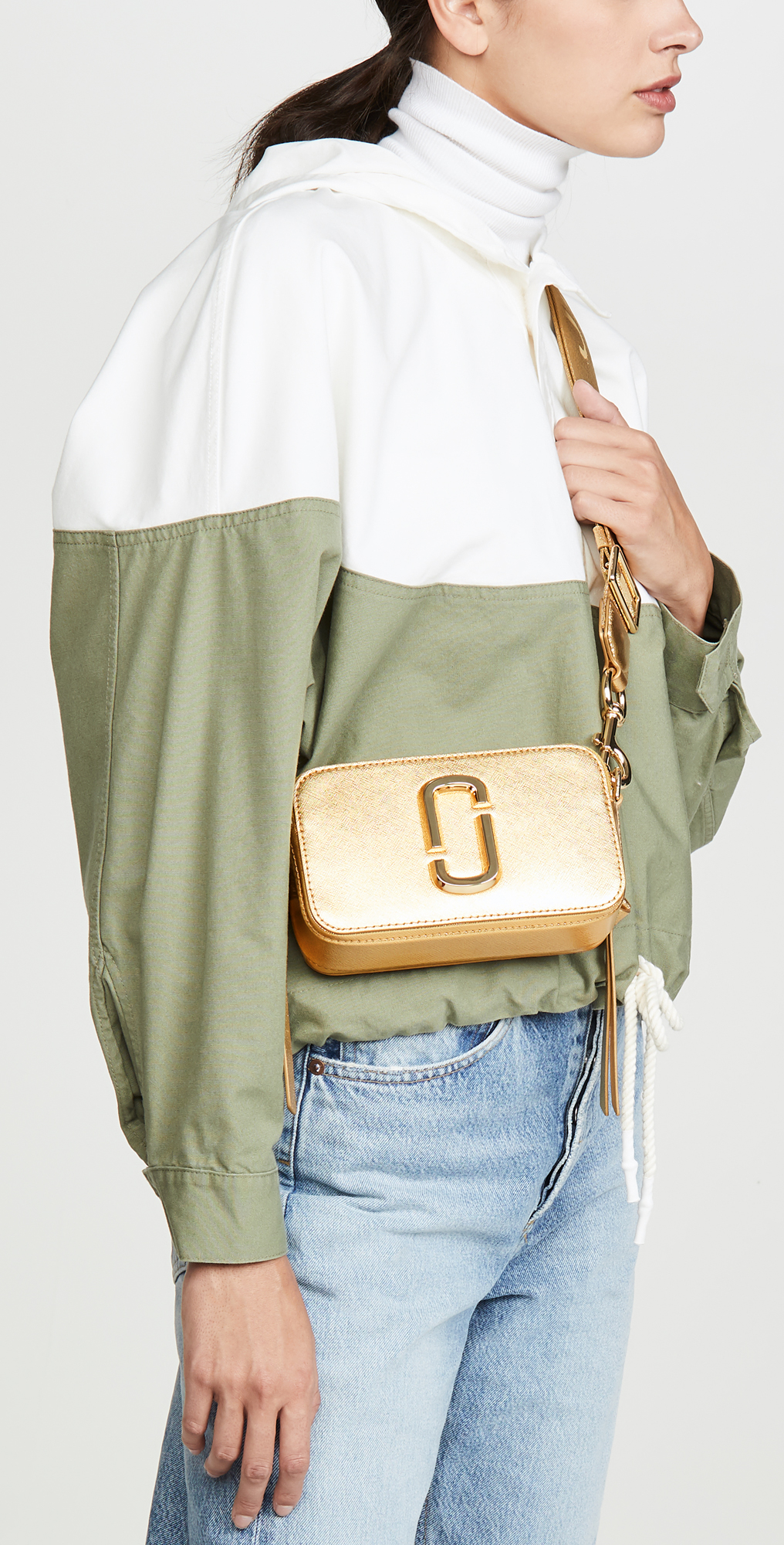 Gold marc jacobs snapshot Clearance