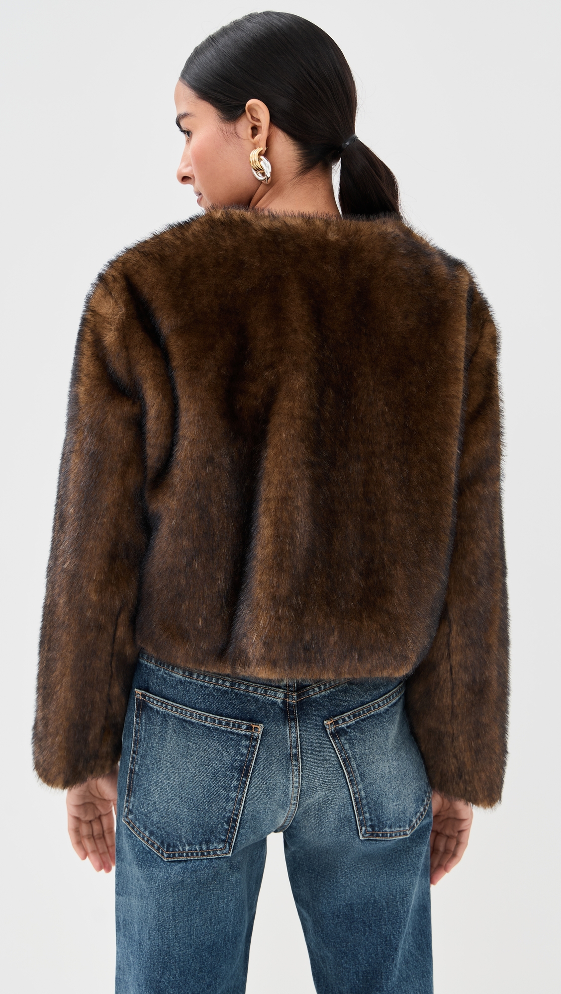 Marc Jacobs Teddy Cropped Jacket thumbnail