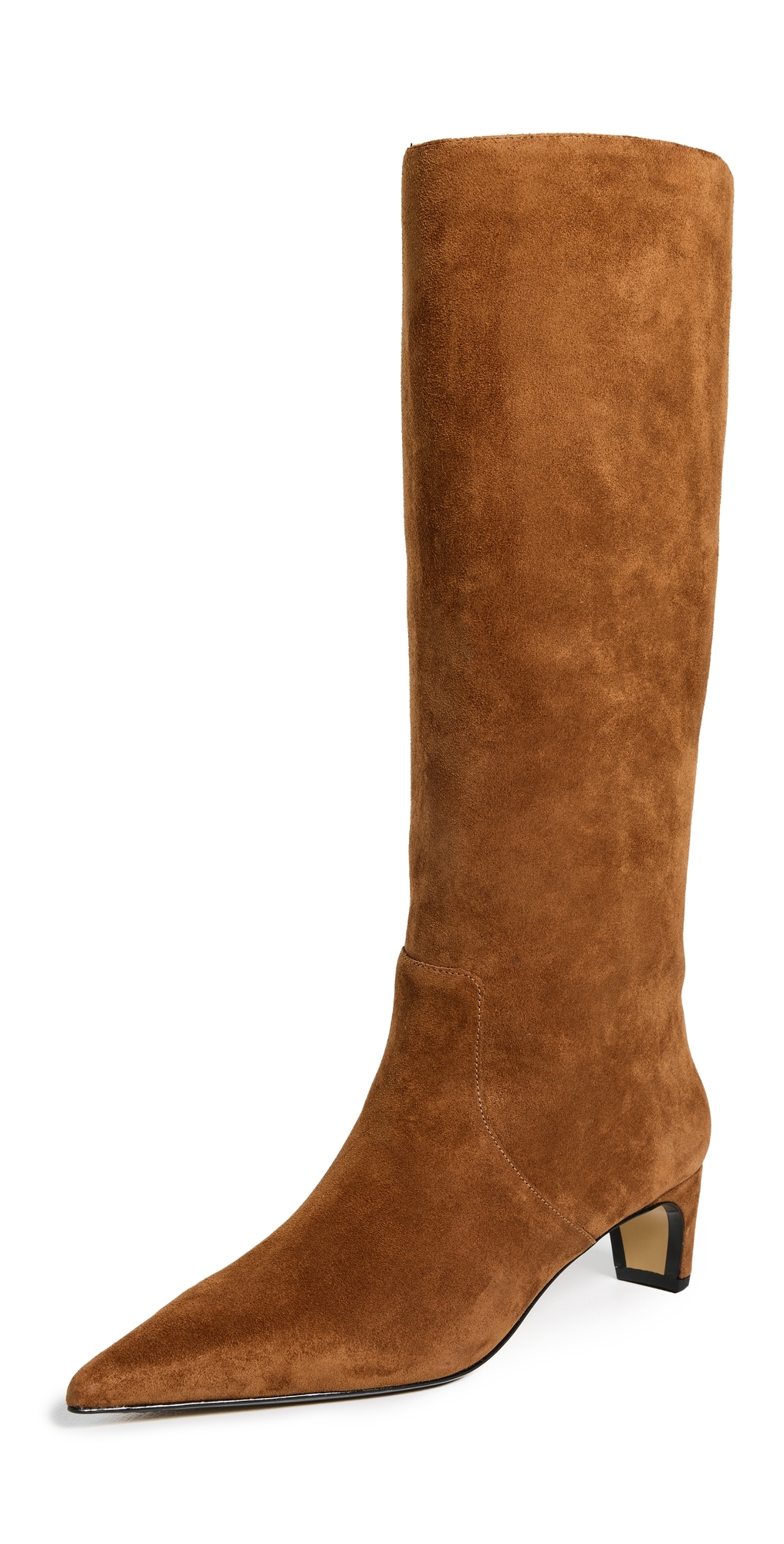 Marc Jacobs Suede Boots With Pointed Toes In Brown
