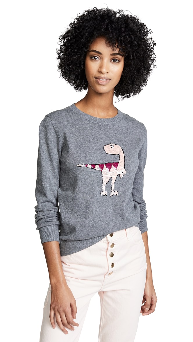 Dinosaur sequin jumper clearance